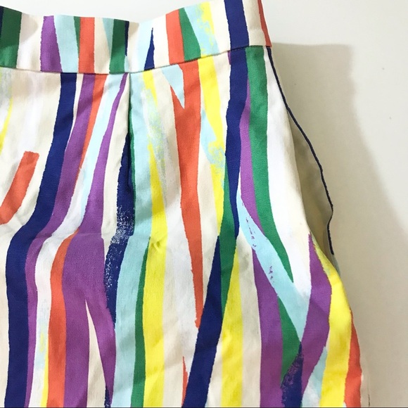 Kate Spade Saturday Rainbow Strokes Mini Skirt - Picture 7 of 8